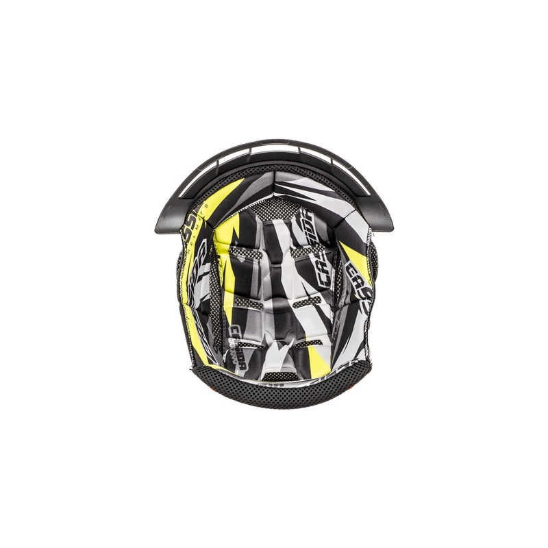 Notranja kapa za čelado Cassida Cross Pro II black-white-fluo yellow