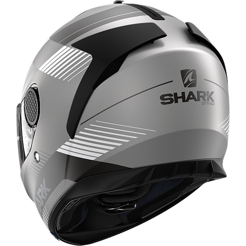 Integralna čelada SHARK SPARTAN Strad antracit-srebrna