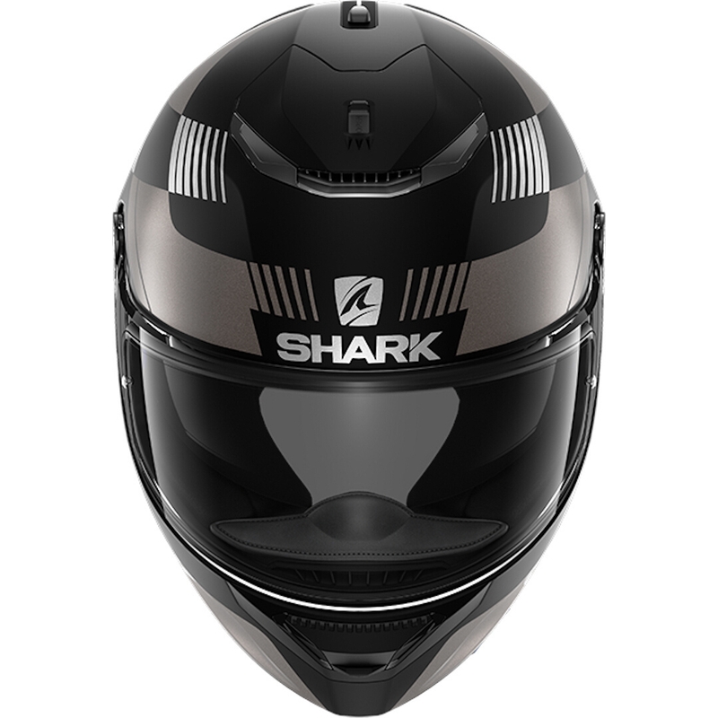 Integralna čelada SHARK SPARTAN Strad črno-siva razprodaja