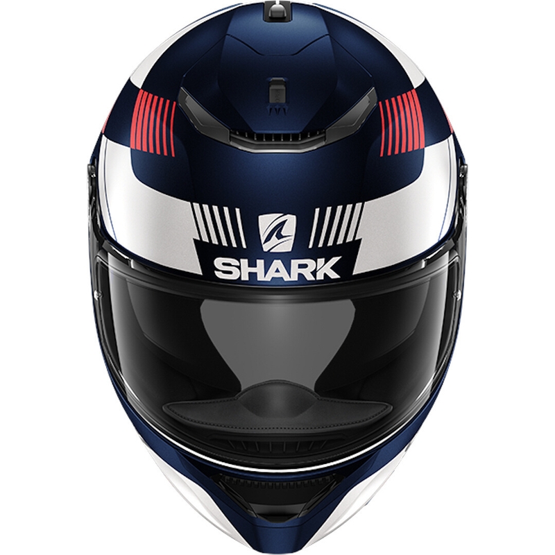 Integralna čelada SHARK SPARTAN Strad modra-srebrna-rdeča