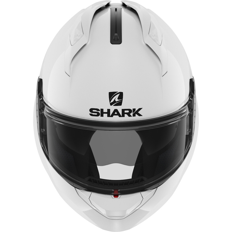 SHARK EVO-GT Prazna bela čelada s prevračanjem
