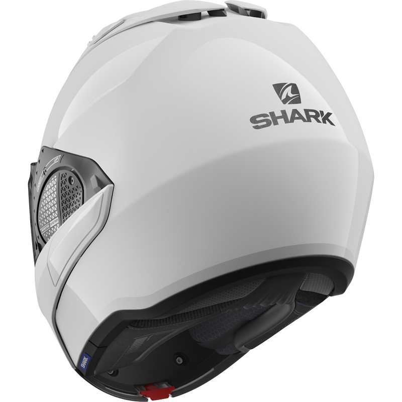 SHARK EVO-GT Prazna bela čelada s prevračanjem