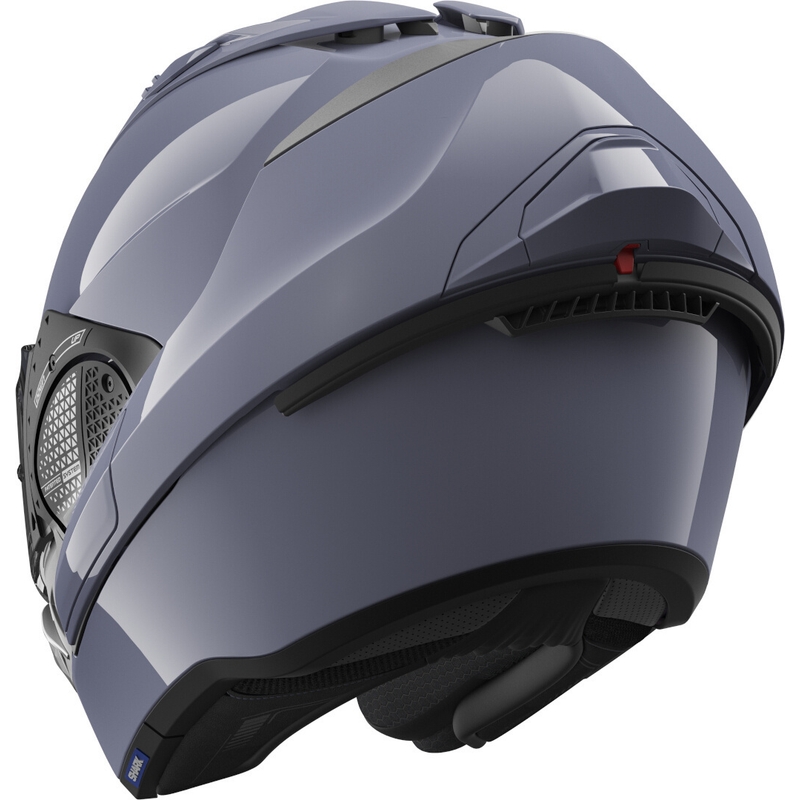 Nagibna čelada SHARK EVO-GT Blank grey glossy