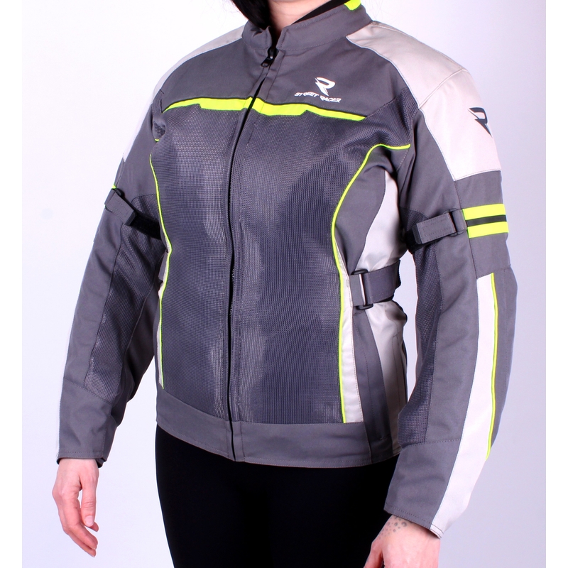 Ženske motoristične jakne Street Racer Graylow Gray razprodaja
