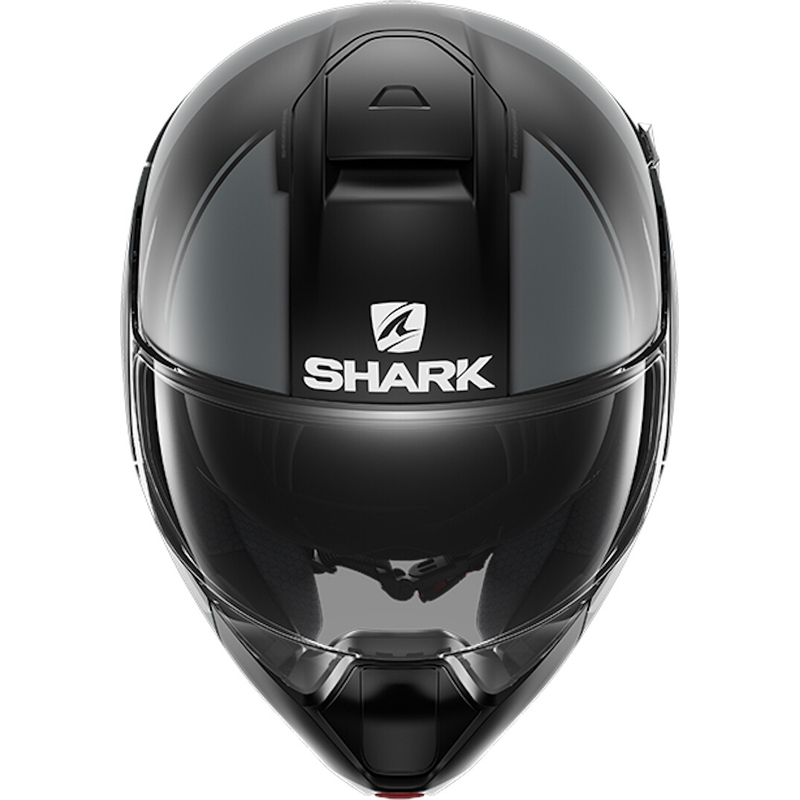 Nagibna čelada SHARK EVOJET Vyda črno-siva