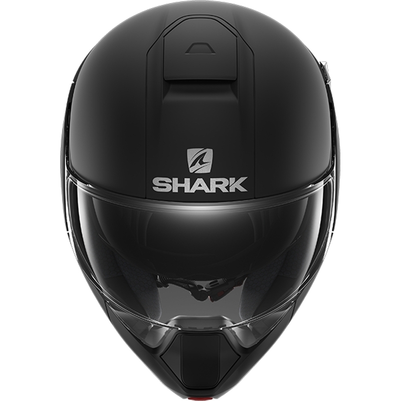 SHARK EVOJET Blank black mat flip-up čelada razprodaja