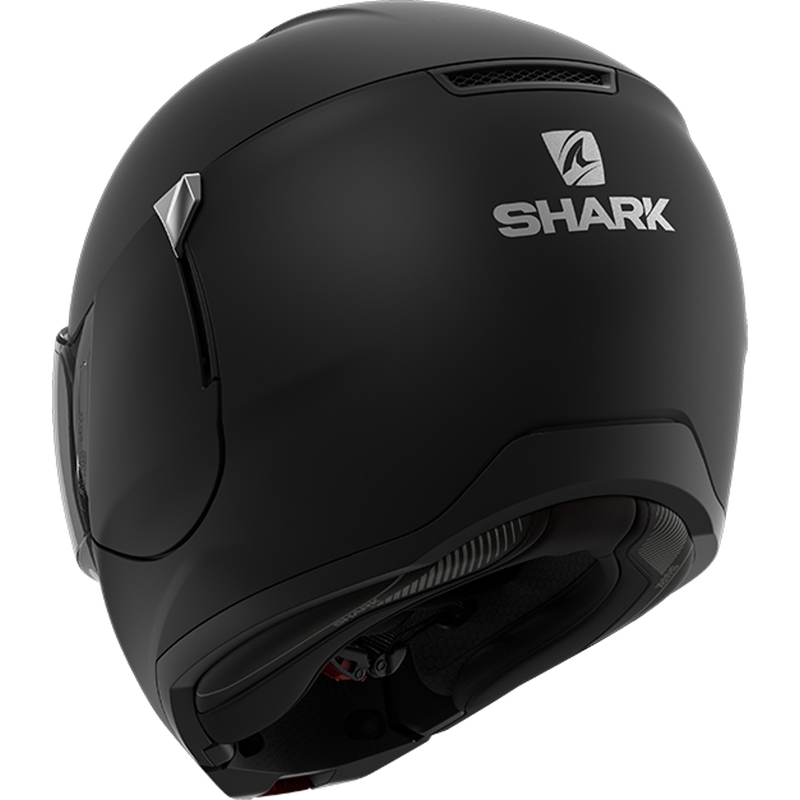 SHARK EVOJET Blank black mat flip-up čelada razprodaja
