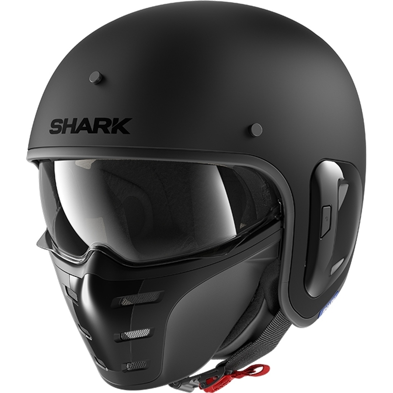 Odprta čelada SHARK S-DRAK 2 Blank black matt