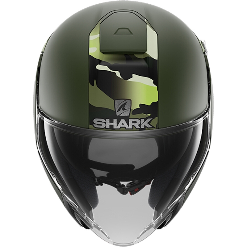 Odprta čelada SHARK CITYCRUISER Genom green