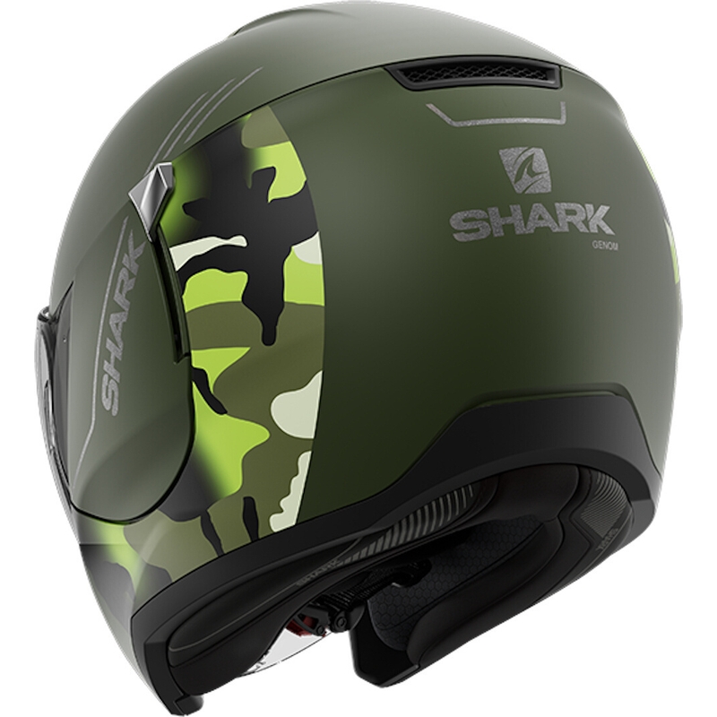 Odprta čelada SHARK CITYCRUISER Genom green