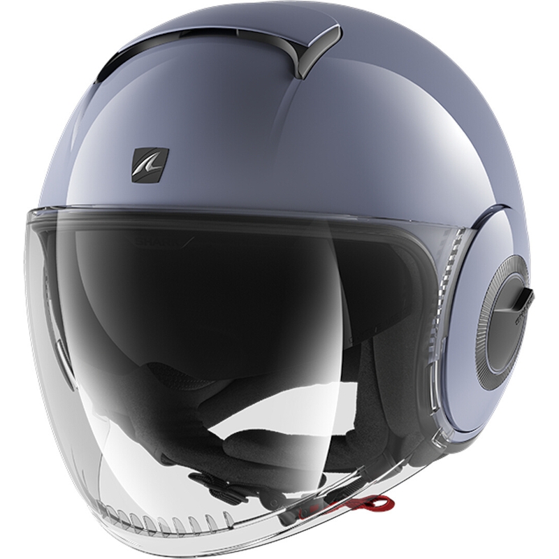Odprta čelada SHARK NANO Blank siva