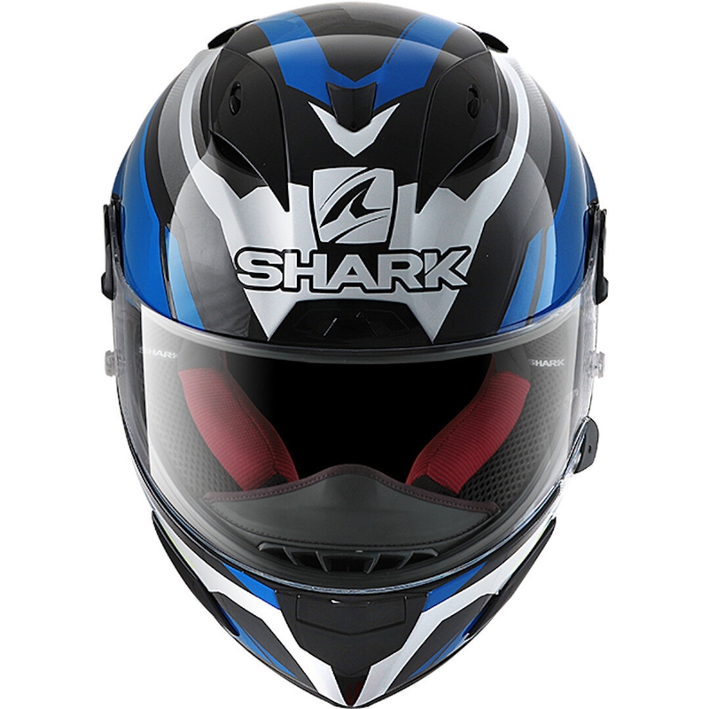Integralna čelada SHARK RACE R-PRO Aspy črna-modra-fluo rumena