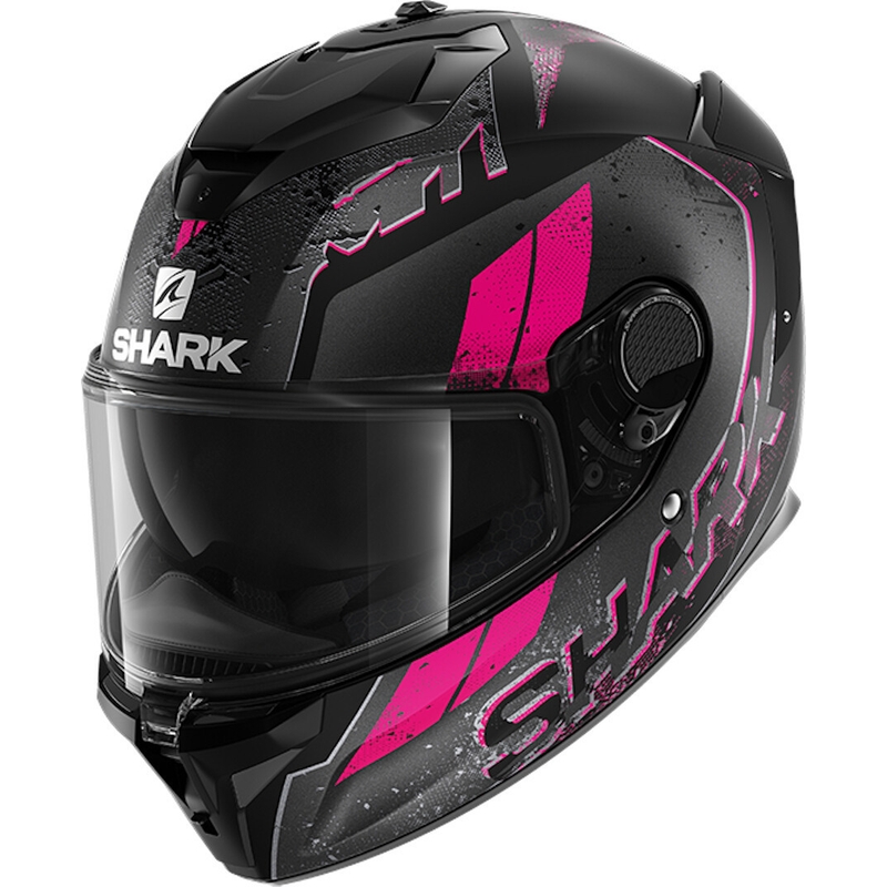Integralna čelada SHARK SPARTAN GT Ryser črno-sivo-rožnata razprodaja