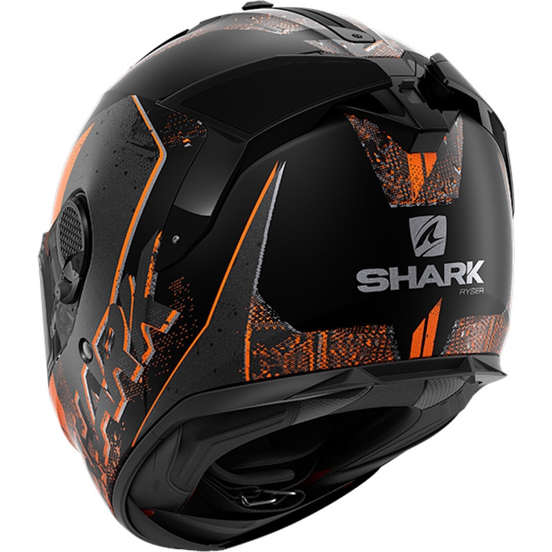 Integralna čelada SHARK SPARTAN GT Ryser black-grey-orange