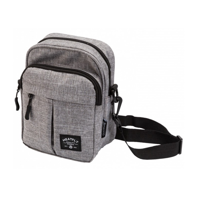 Torba za ramo Meatfly Hardy siva