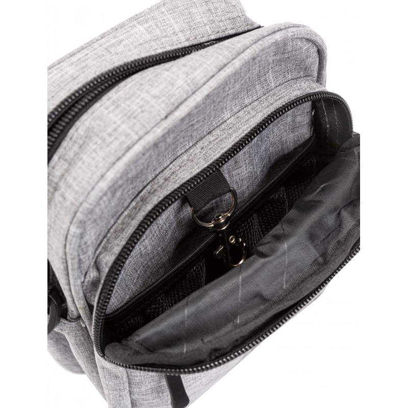 Torba za ramo Meatfly Hardy siva