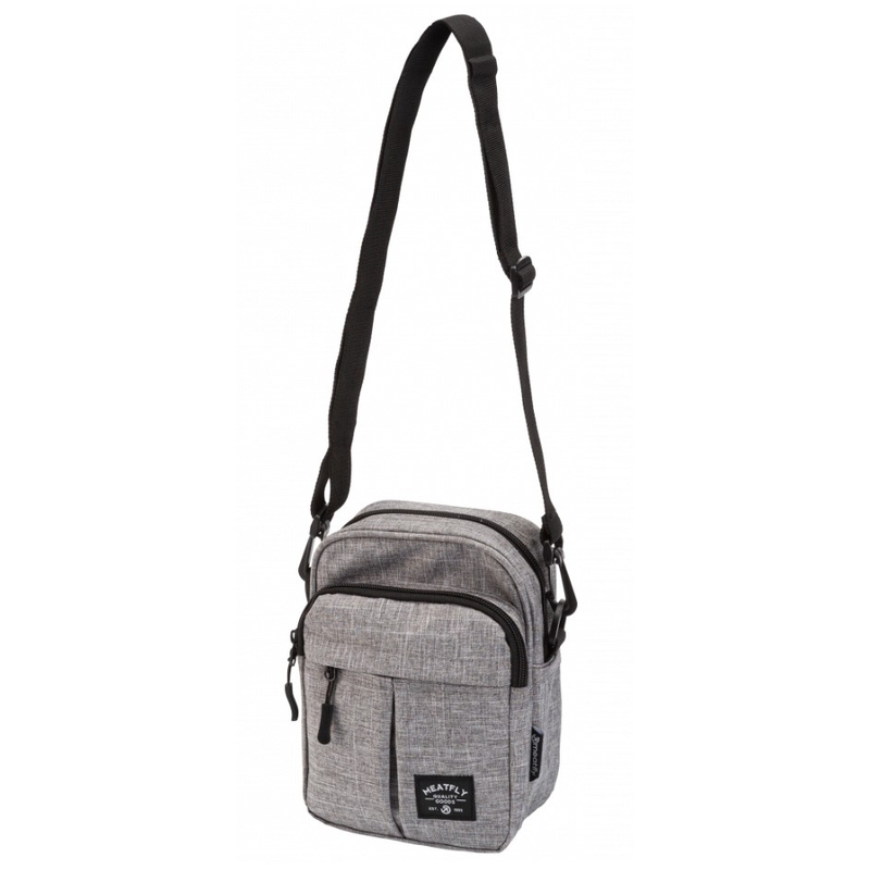 Torba za ramo Meatfly Hardy siva