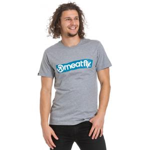 Majica Meatfly Stomp 2 siva razprodaja