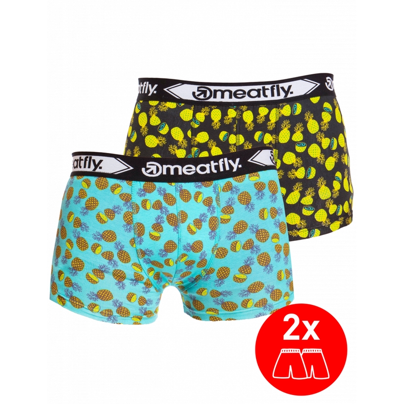 Meatfly Balboa Dvojno pakiranje bokseric - Ananas