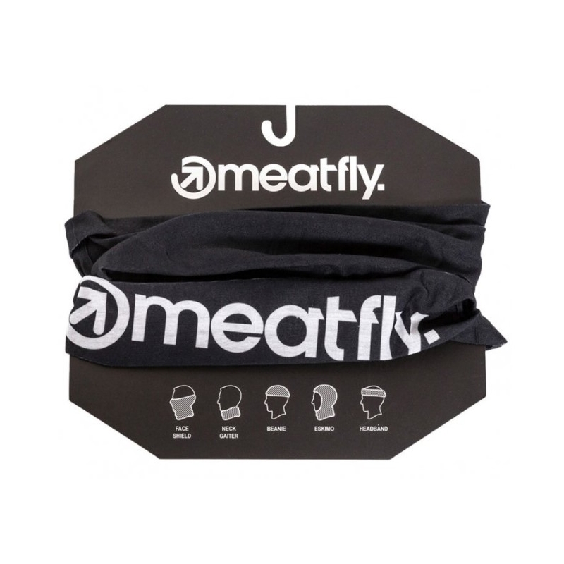 Večnamenski predor Meatfly Buff black