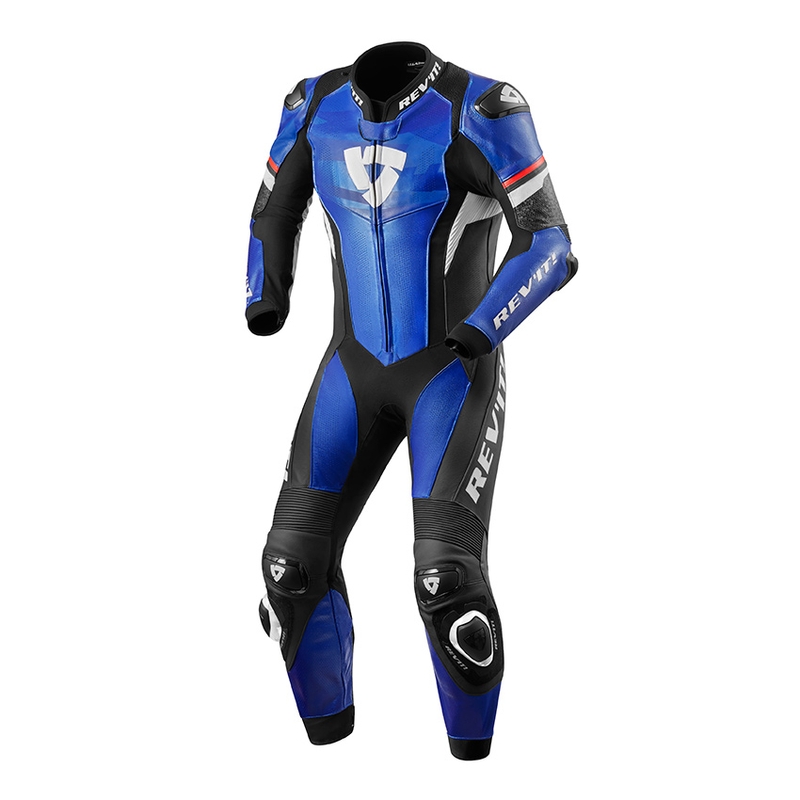Revit Hyperspeed enodelna motoristična obleka modro-črna razprodaja