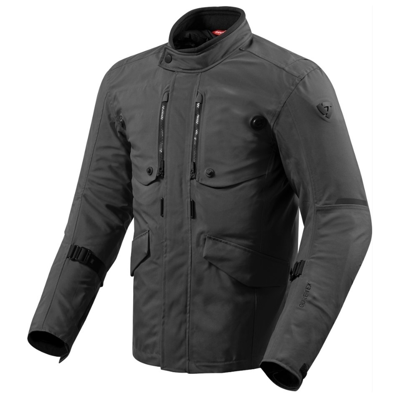Revit Trench GTX motoristična jakna črna razprodaja