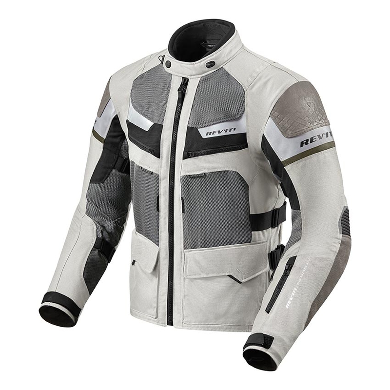 Revit Cayenne Pro svetlo sivo-zelena motoristična jakna naprodaj razprodaja