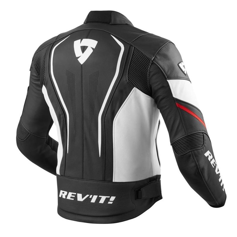 Revit Vertex GT Black-Red Motorcycle Jacket razprodaja