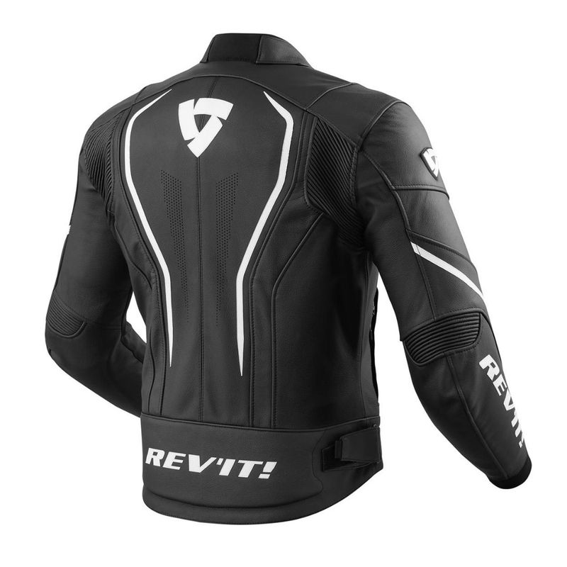 Revit Vertex GT črno-bela motoristična jakna naprodaj razprodaja