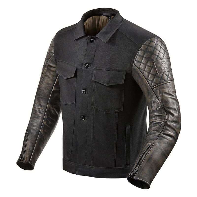 Revit Crossroads Black Motorcycle Jacket razprodaja