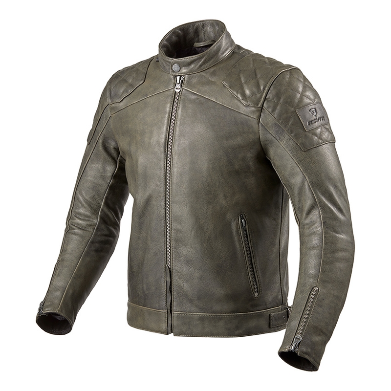 Revit Cordite Olive Green Motorcycle Jacket razprodaja