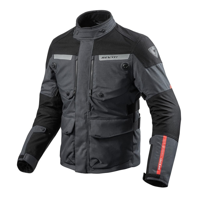 Motoristična jakna Revit Horizon 2 anthracite-black razprodaja