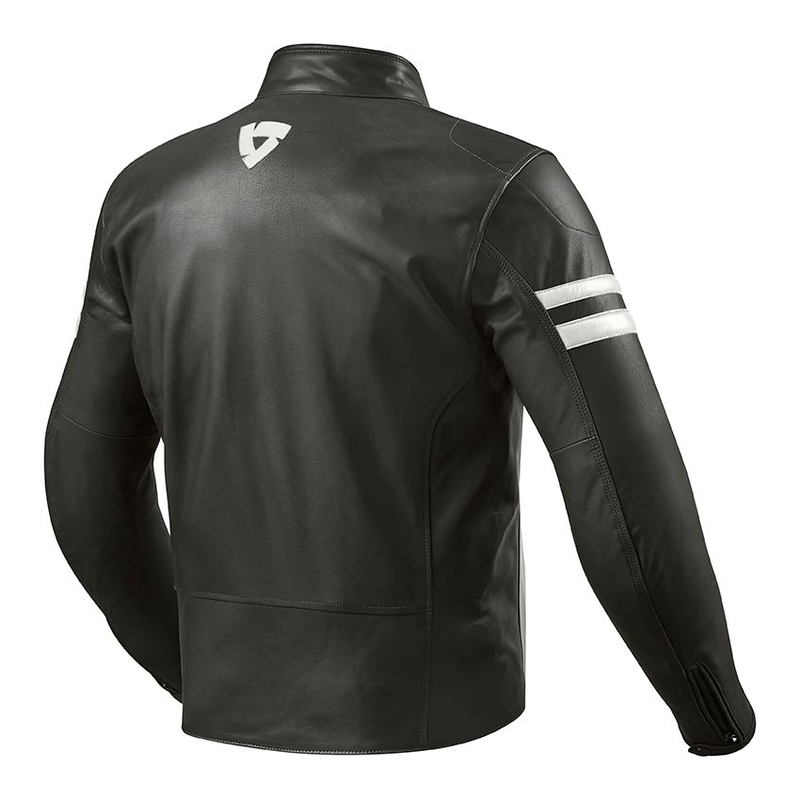 Revit Prometheus Black and White Motorcycle Jacket razprodaja