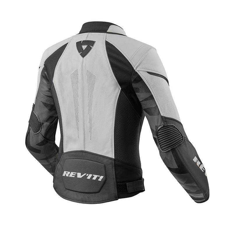 Revit Xena 3 White and Black motoristična jakna za ženske razprodaja