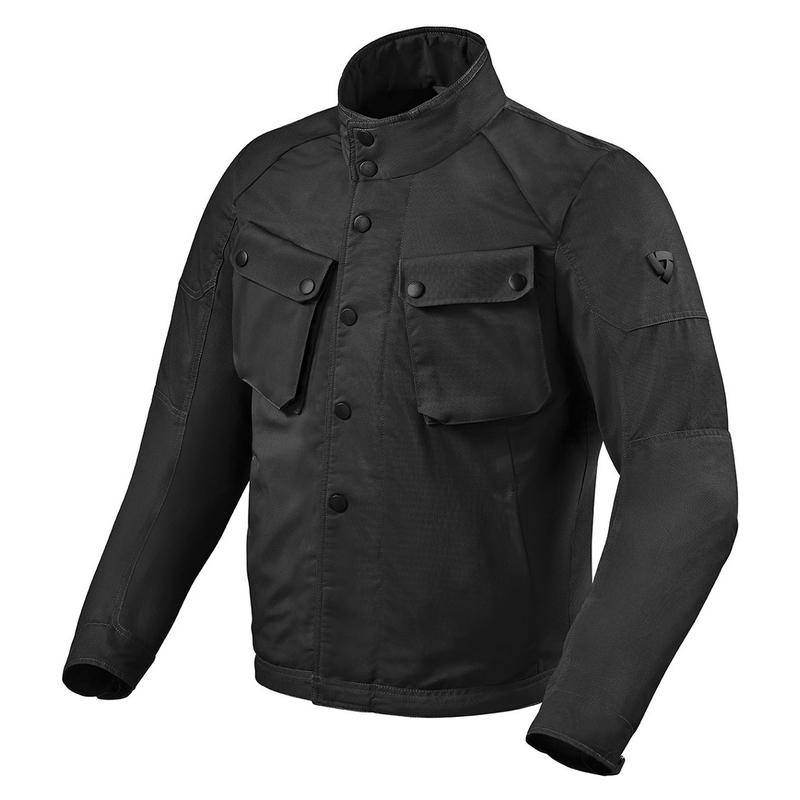 Revit Bowery Black Motorcycle Jacket razprodaja