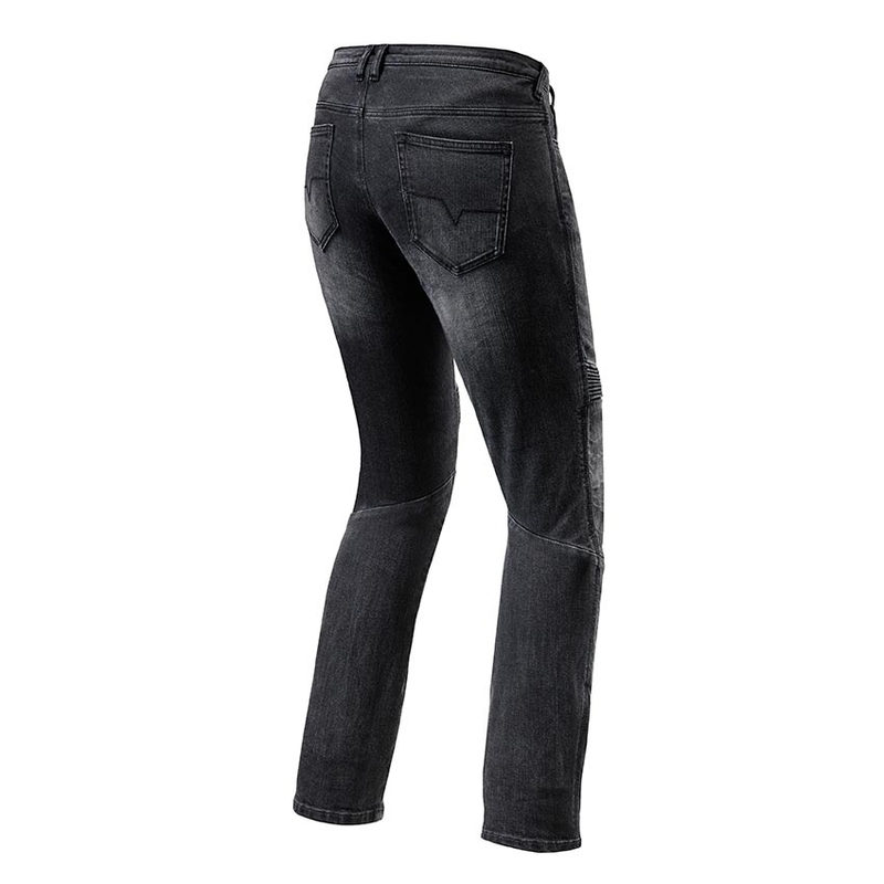 Ženske Revit Moto TF Black Motorcycle Jeans razprodaja