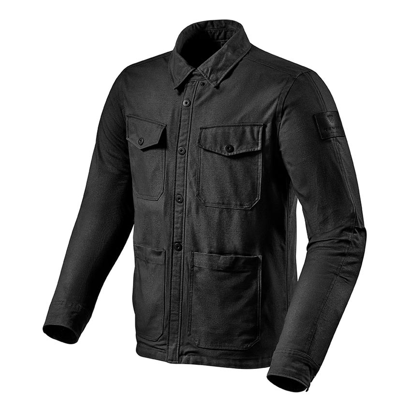 Revit Worker Black Motorcycle Shirt razprodaja