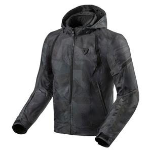 Revit Flare 2 črna/siva motoristična jakna