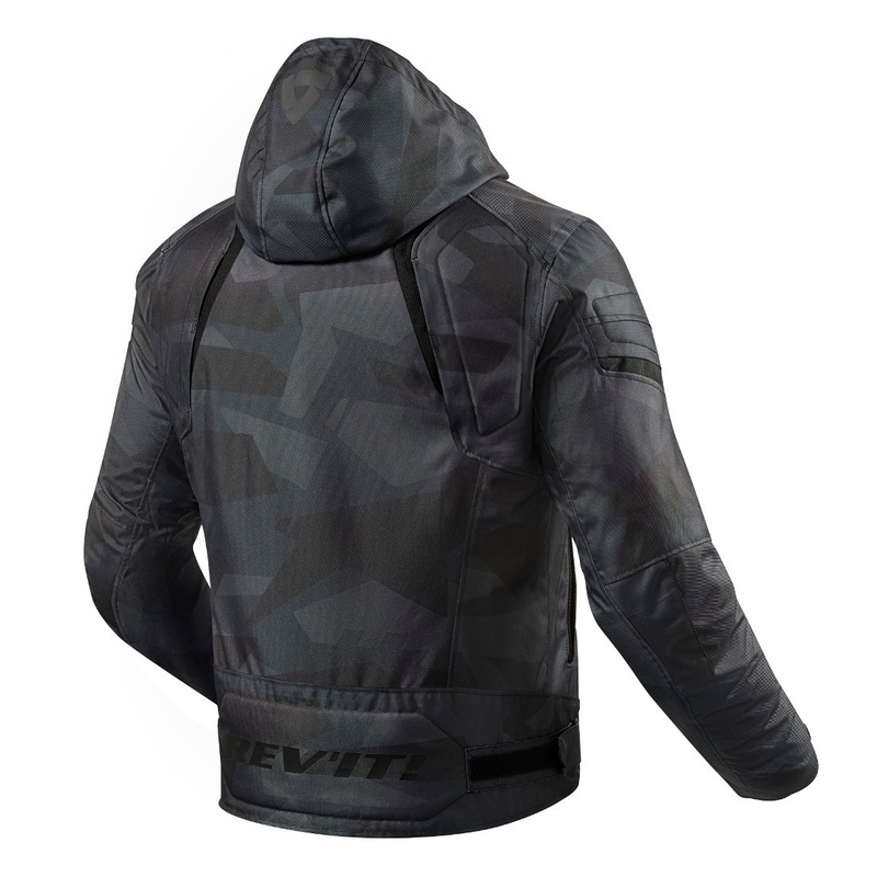 Revit Flare 2 črna/siva motoristična jakna