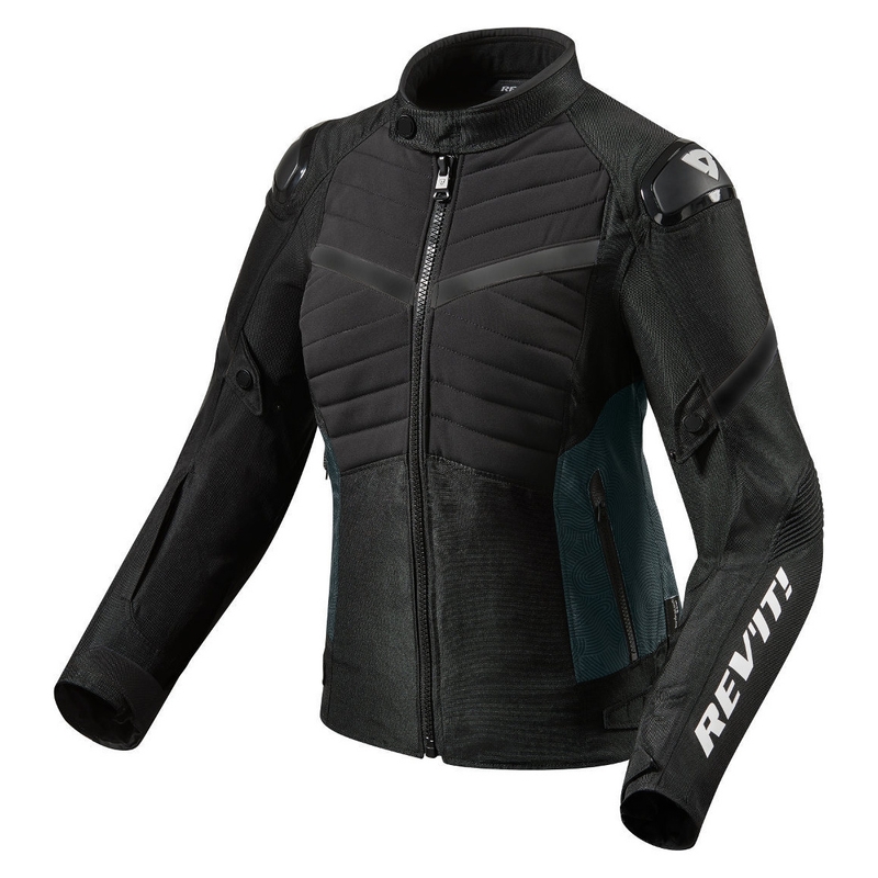 Ženske motoristične jakne Revit Arc H2O Black razprodaja