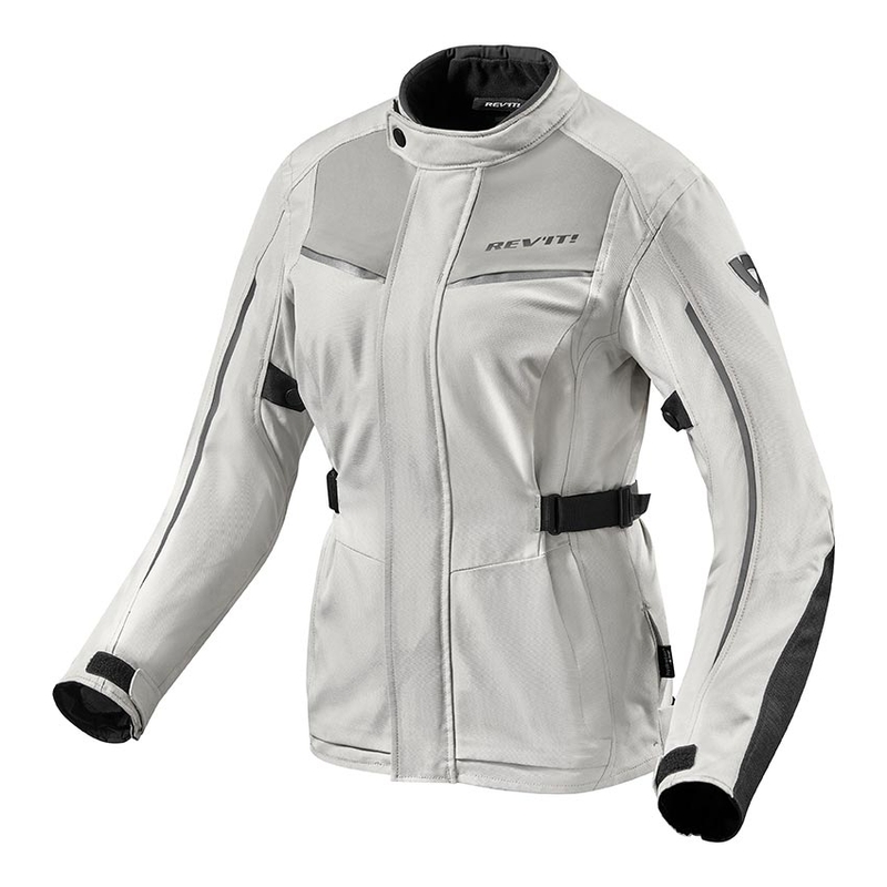 Revit Voltiac 2 Ženska motoristična jakna Silver and Black razprodaja