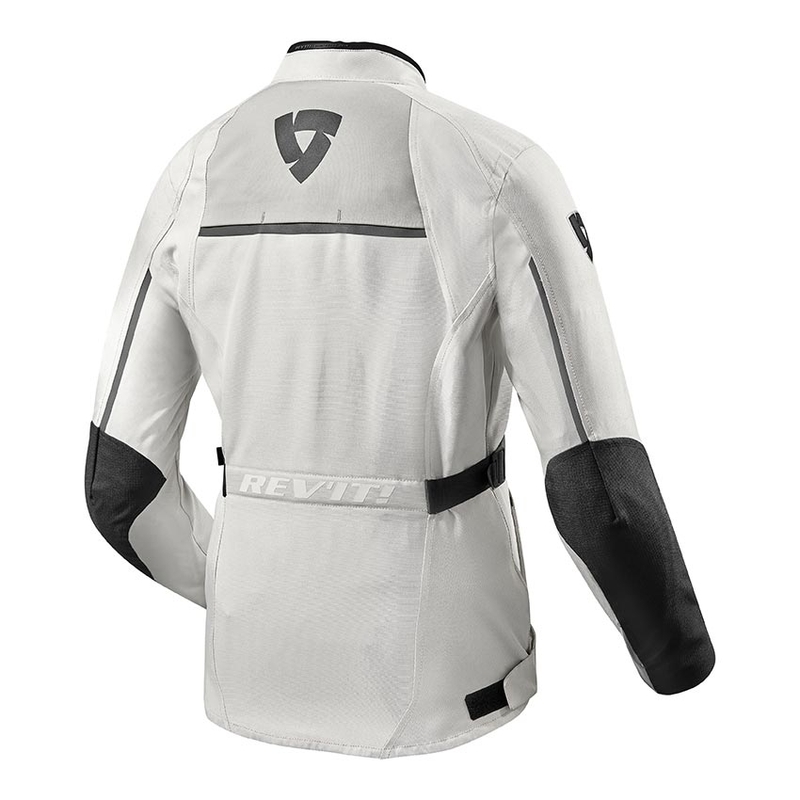 Revit Voltiac 2 Ženska motoristična jakna Silver and Black razprodaja