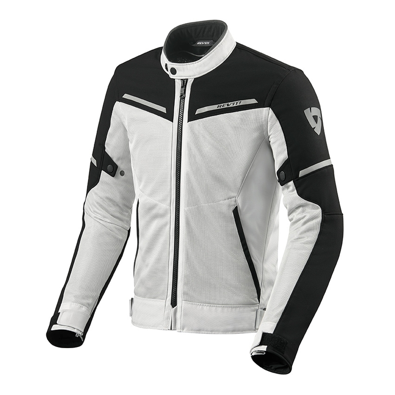 Revit Airwave 3 Silver-Black Motorcycle Jacket razprodaja