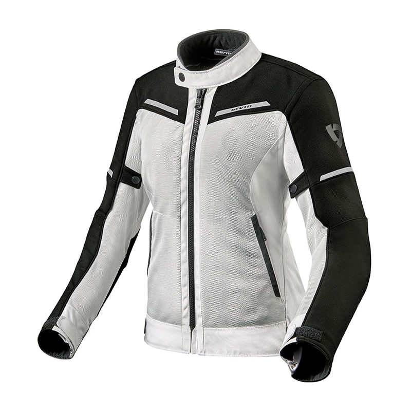 Revit Airwave 3 motoristična jakna Silver and Black za ženske razprodaja