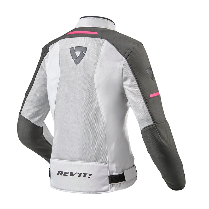 Revit Airwave 3 motoristična jakna Silver and Pink za ženske razprodaja