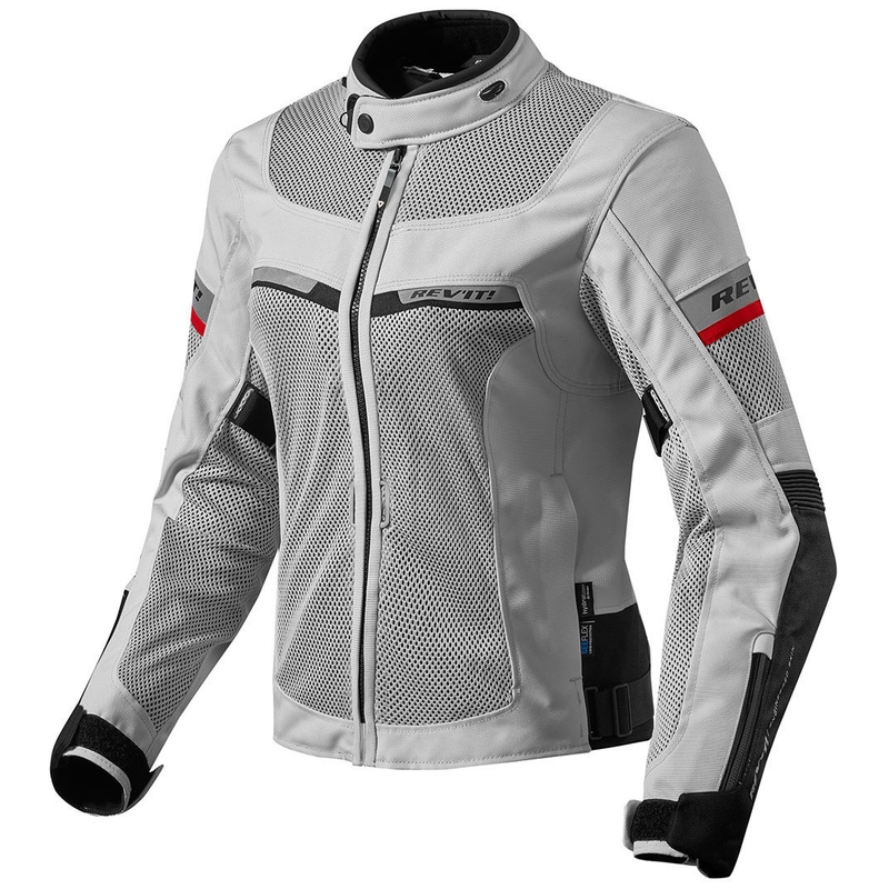 Revit Tornado 2 Silver and Black motoristična jakna za ženske razprodaja