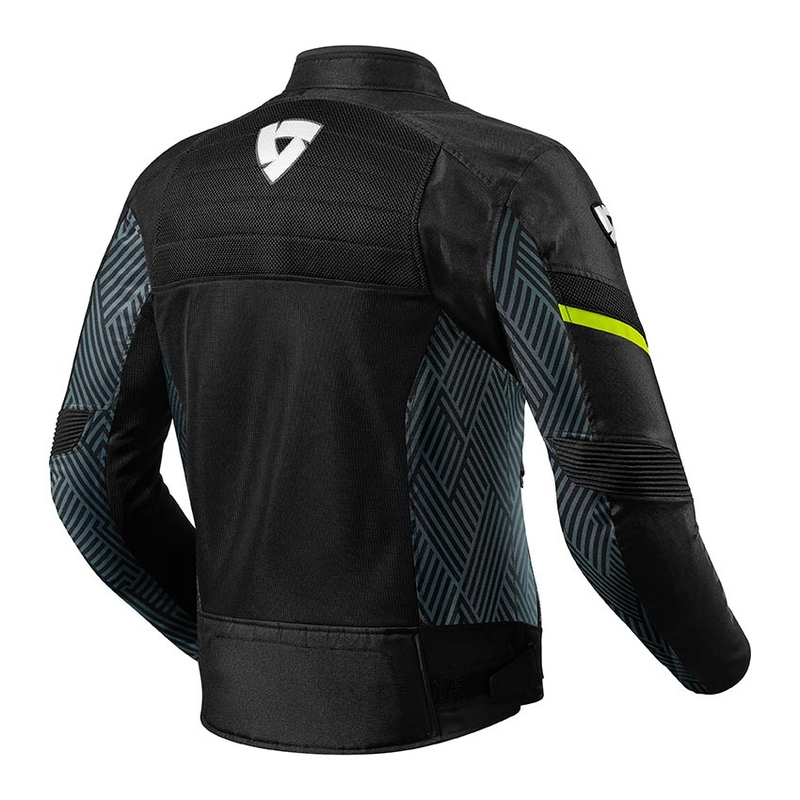Revit Arc Air Black-Fluo Yellow motoristična jakna razprodaja