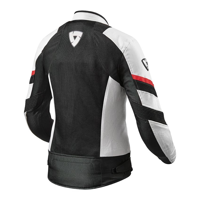 Ženske motoristične jakne Revit Arc Air White and Red razprodaja