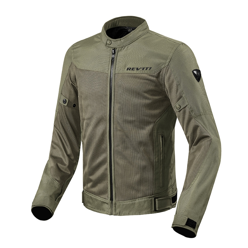 Revit Eclipse Dark Green Motorcycle Jacket razprodaja