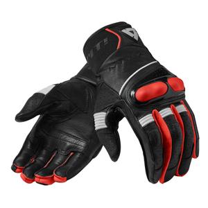Motoristične rokavice Revit Hyperion črne - neonsko rdeče